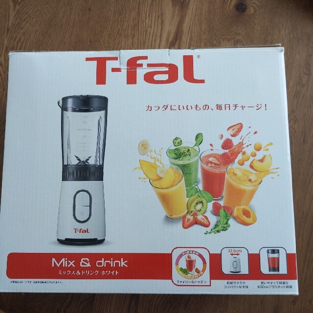 T-fal ティファール ミックス&ドリンク ホワイト