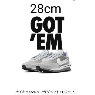 ナイキ(NIKE)のにゃん。様専用　LDワッフル×sacai×Fragment(スニーカー)