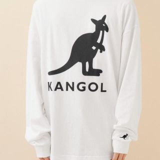 カンゴール(KANGOL)のKANGOL カンゴール ビッグシルエットプリント長袖Tee(Tシャツ/カットソー(七分/長袖))