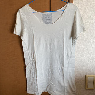 ジーナシス(JEANASIS)のジーナシス　白Tシャツ(Tシャツ(半袖/袖なし))