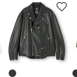 アンダーカバー(UNDERCOVER)のundercover GU fake leather jacket(ライダースジャケット)