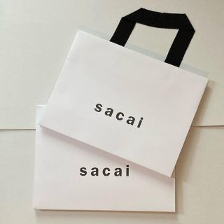 サカイ(sacai)のsacai 紙ショッパー(小) 2枚(ショップ袋)