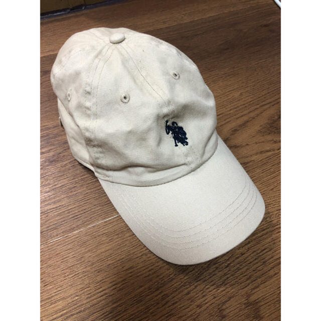 POLO RALPH LAUREN(ポロラルフローレン)のU.S.POLO ASSN ユーエスポロ キャップ ベージュ レディースの帽子(キャップ)の商品写真