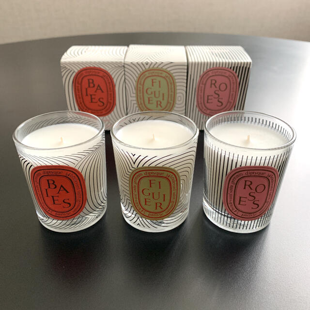 diptyque ディプティック フレグランスキャンドル　ベ　フィギエ　ローズコスメ/美容