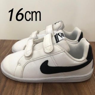 ナイキ(NIKE)のNIKE    kids コートロイヤル　16㎝(スニーカー)