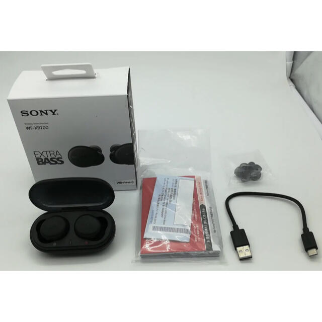 品 SONY WF-XB700 ブラックスマホ/家電/カメラ