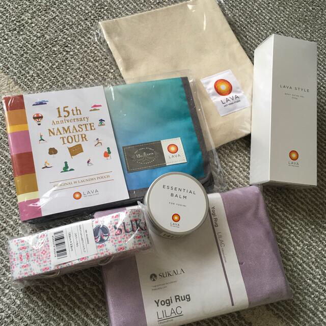 新品 【SUKALA】 Yogi Rag ヨガラグ & バーム | LAVA ラバ ラグ
