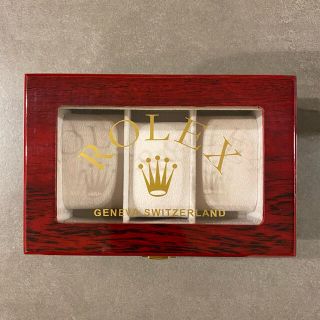 ROLEX - 美品 ロレックス ディスプレイケース 非売品 3本収納