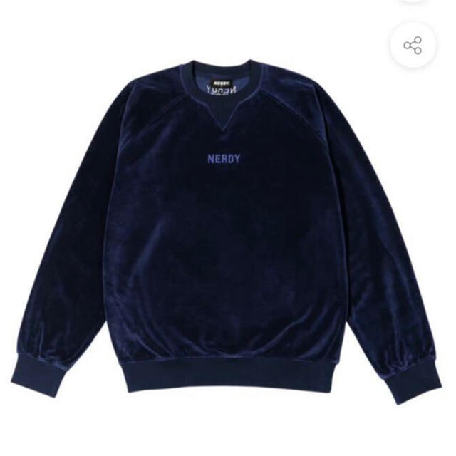 防弾少年団(BTS)(ボウダンショウネンダン)のNERDY ベアロ スウェット / velour sweat shirt レディースのトップス(トレーナー/スウェット)の商品写真