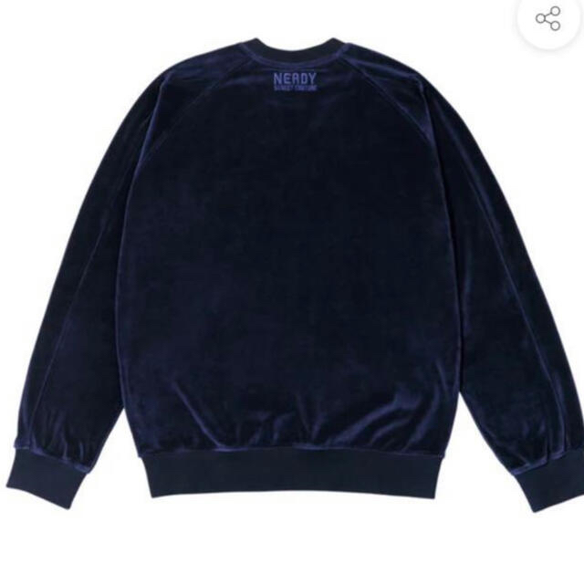 防弾少年団(BTS)(ボウダンショウネンダン)のNERDY ベアロ スウェット / velour sweat shirt レディースのトップス(トレーナー/スウェット)の商品写真