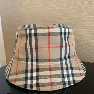 バーバリー(BURBERRY)のバーバリーヴィンテージチェック コットンブレンド バケットハット(ハット)