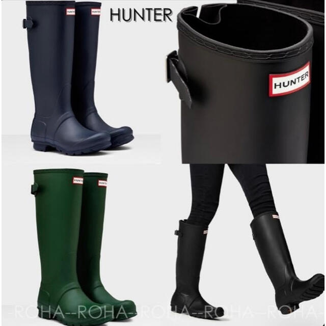 HUNTER(ハンター)のHUNTER ハンターレインブーツ UK7 26.0〜26.5 レディースの靴/シューズ(レインブーツ/長靴)の商品写真