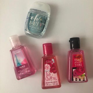 バスアンドボディーワークス(Bath & Body Works)のBody&BathWorks ハンドジェル4点(アルコールグッズ)