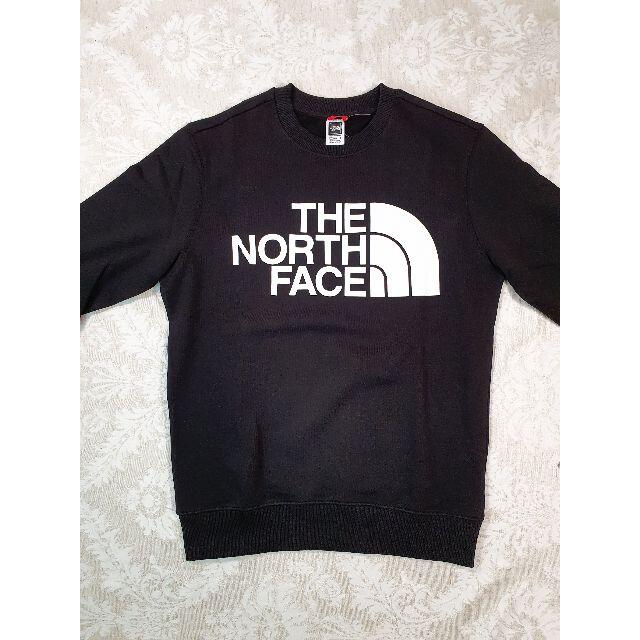 【新品・未使用】THE NORTH FACE ロゴスウェットシャツ黒　Ｌサイズ