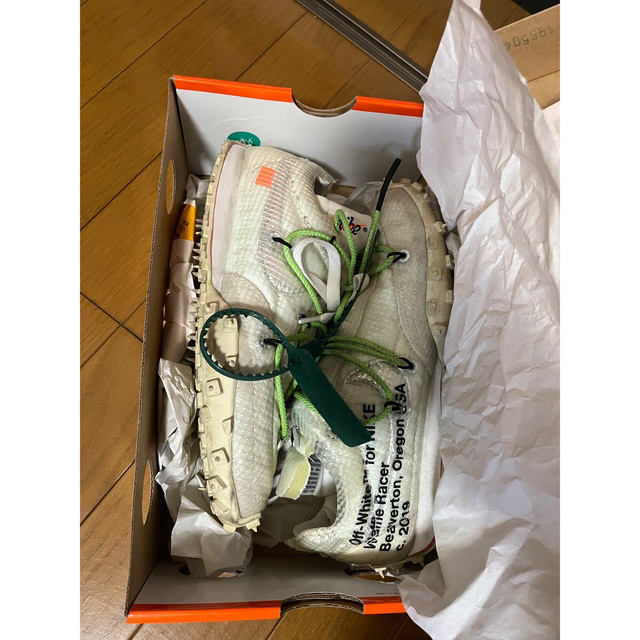 NIKE - OFF-WHITE NIKE WAFFLE RACER オフホワイトの通販 by ナイキオタ|ナイキならラクマ 25%OFF