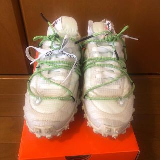 ナイキ(NIKE)のOFF-WHITE NIKE WAFFLE RACER オフホワイト(スニーカー)