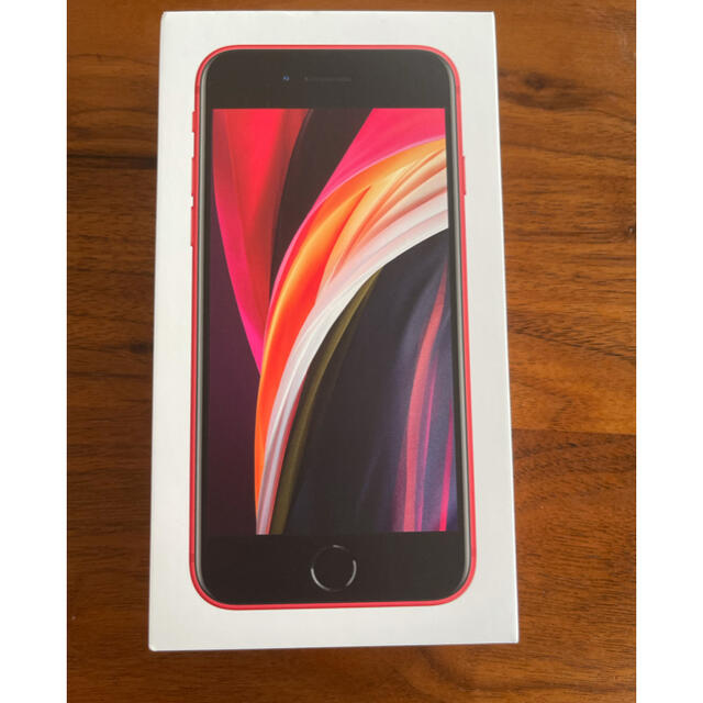 apple iPhone se 第二世代　64GB RED SIMフリー　新品