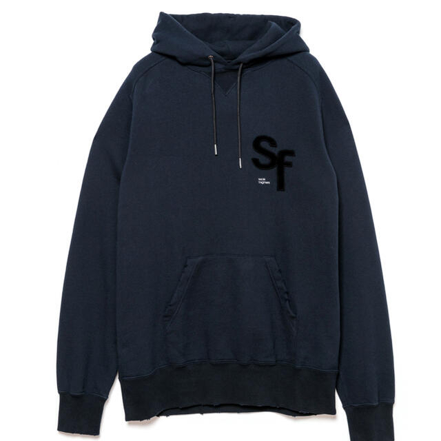 sacai fragment パーカー　サイズ3 ネイビー