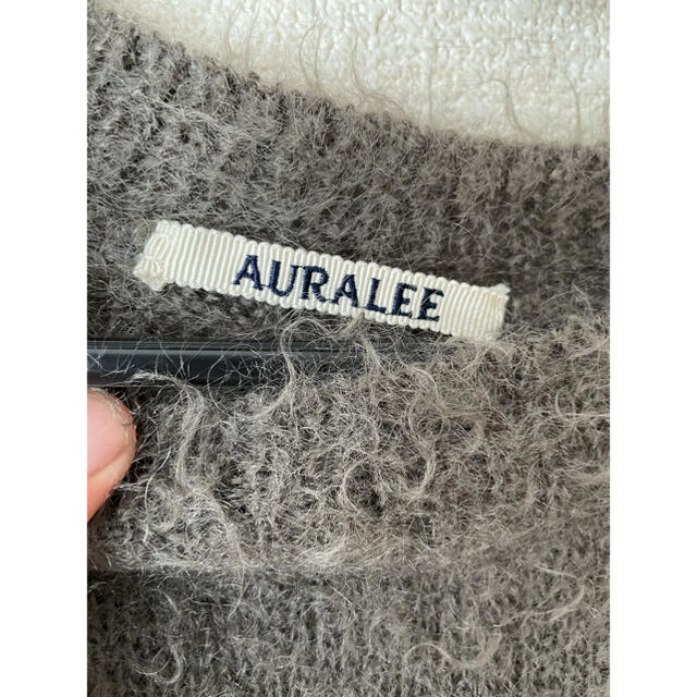 ＜AURALEE（オーラリー）＞ モヘア クルーネックニット