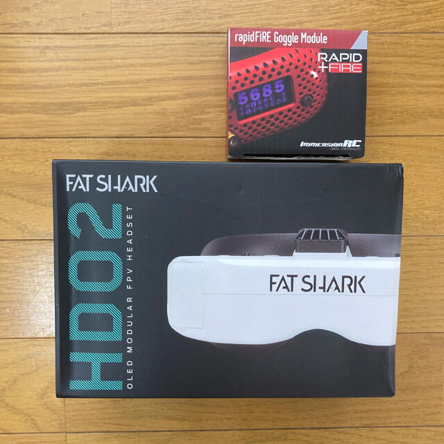 FatShark HDO2とRAPID FIRE