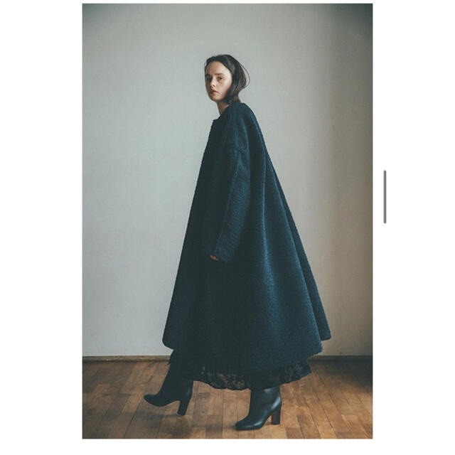 clane FLARE FUR COAT - www.glycoala.com