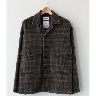 マーカウェア(MARKAWEAR)の 美品MARKAWARE CPO TWEED SHAGGY サイズ3 20AW(ブルゾン)