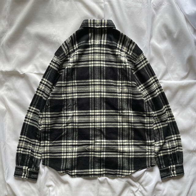 Lサイズ supreme tartan flannel shirt black 【値下げ】 stockshoes.co