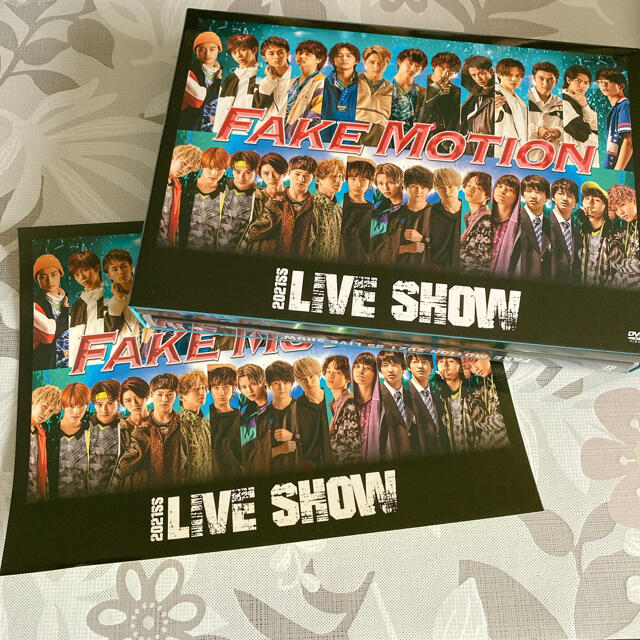 FAKE MOTION 2021 SS LIVE SHOW DVD