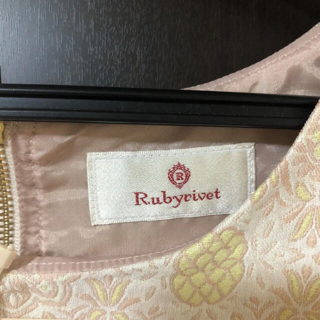 Rubyrivet(ルビーリベット)のルビーリベットオケージョンワンピース レディースのワンピース(ひざ丈ワンピース)の商品写真