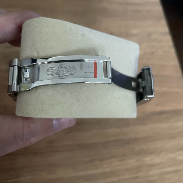 ROLEX(ロレックス)のロレックス　オイスターパーペチュアル　116000 レッドグレープ メンズの時計(腕時計(アナログ))の商品写真