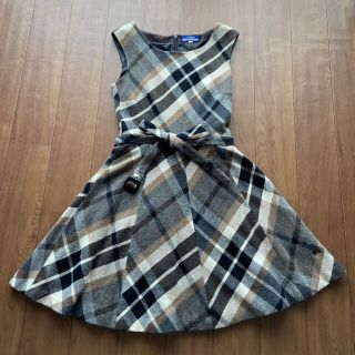 バーバリーブルーレーベル(BURBERRY BLUE LABEL)のクレストブリッジ　Burberry ブルーレベル　ワンピース(ひざ丈ワンピース)