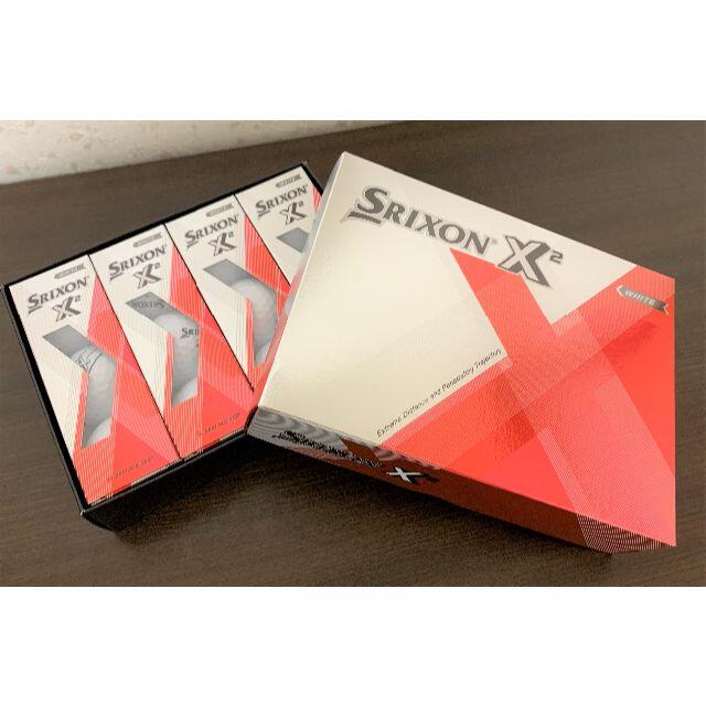 DUNLOP　SRIXON-X2 　イエロー　10ダース＝120個