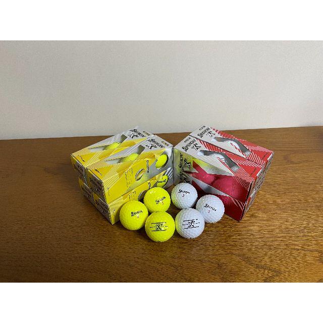 DUNLOP　SRIXON-X2 　イエロー　10ダース＝120個