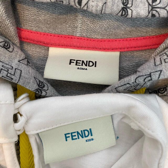 FENDI(フェンディ)の【専用】フェンディキッズ☆2点セット☆size7、8 キッズ/ベビー/マタニティのキッズ服女の子用(90cm~)(ワンピース)の商品写真