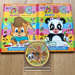 ディズニー(Disney)のワールドファミリー MY ABC アルファベット 練習Book(知育玩具)