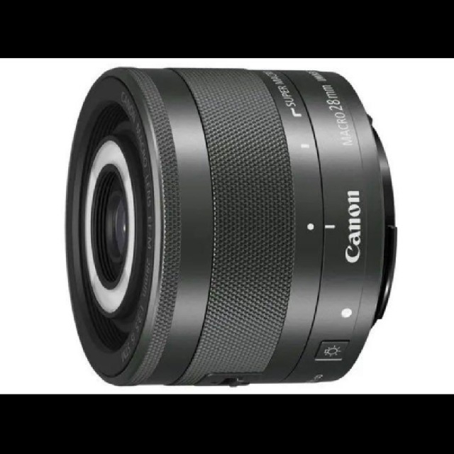 Canon(キヤノン)の新品 保証 Canon マクロレンズ EF-M28mm F3.5 IS STM  スマホ/家電/カメラのカメラ(レンズ(単焦点))の商品写真