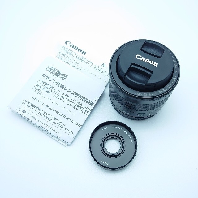 Canon(キヤノン)の新品 保証 Canon マクロレンズ EF-M28mm F3.5 IS STM  スマホ/家電/カメラのカメラ(レンズ(単焦点))の商品写真