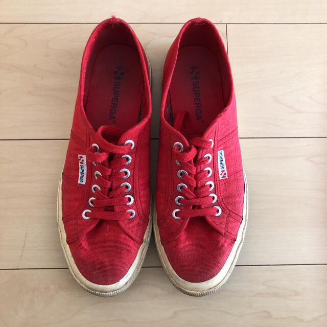 SUPERGA(スペルガ)のSUPERGA スニーカー　レッド メンズの靴/シューズ(スニーカー)の商品写真