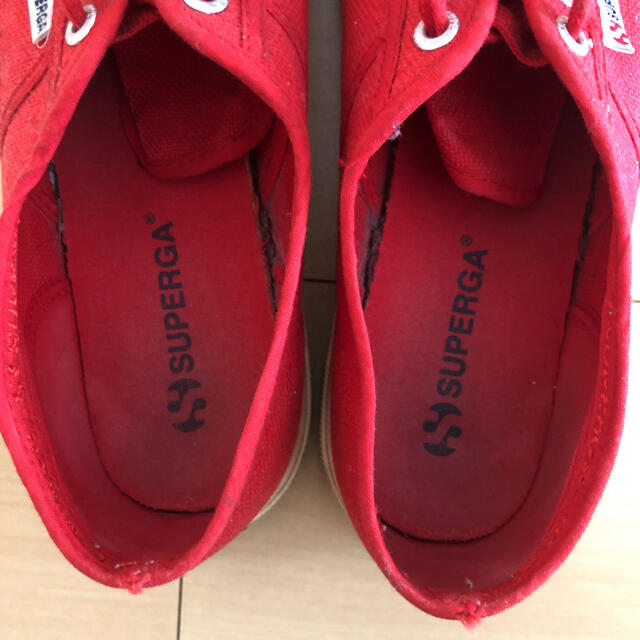 SUPERGA(スペルガ)のSUPERGA スニーカー　レッド メンズの靴/シューズ(スニーカー)の商品写真