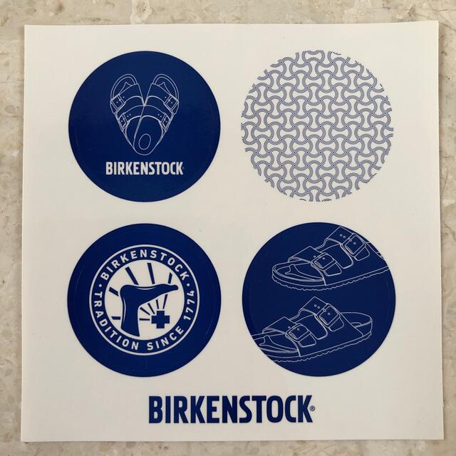 BIRKENSTOCK(ビルケンシュトック)のビルケンシュトック　ステッカー　非売品　未使用 エンタメ/ホビーの声優グッズ(ステッカー（シール）)の商品写真