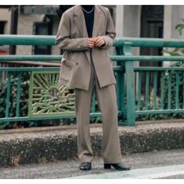 AURALEE 20AW WOOL MAX GABARDINE  SLACKS メンズのパンツ(スラックス)の商品写真