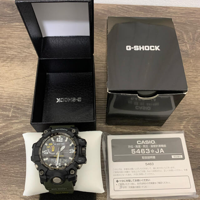 G-SHOCK   マッドマスター   GWG-1000-1A3ER