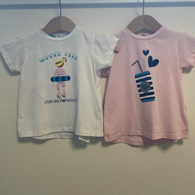 Emporio Armani(エンポリオアルマーニ)のARMANI ティシャツ　Tシャツ　アルマーニ キッズ/ベビー/マタニティのベビー服(~85cm)(Ｔシャツ)の商品写真