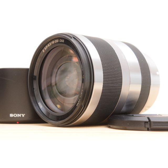 SONY(ソニー)のH21◆ Sony E 18-200mm F3.5-5.6 /3476A-18  スマホ/家電/カメラのカメラ(ケース/バッグ)の商品写真