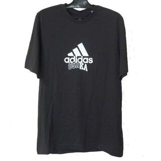 アディダス(adidas)の大きいサイズO(XL)新品アディダス adidas 黒OSAKA Tシャツ(Tシャツ/カットソー(半袖/袖なし))