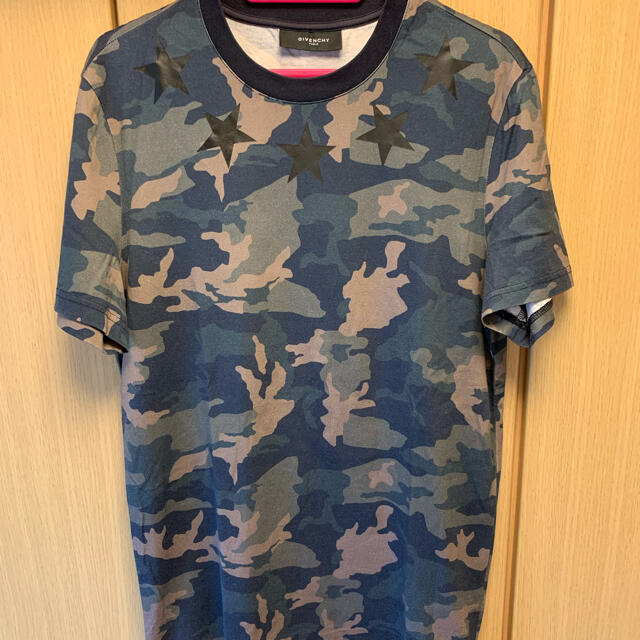 Tシャツ/カットソー(半袖/袖なし)正規 Givenchy ジバンシィ 迷彩 カモフラ スター 星 Tシャツ