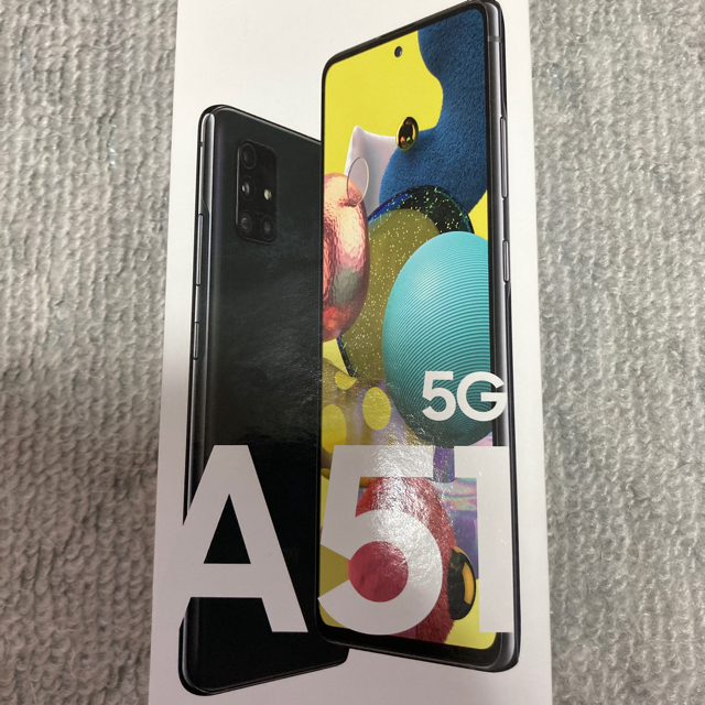 Galaxy A51 5G プリズムブリックスブラック 128 GB au-