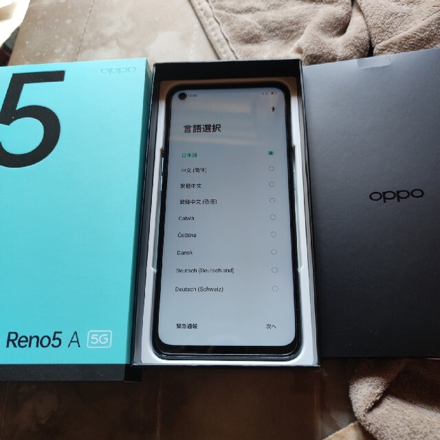 oppo Reno5スマートフォン本体