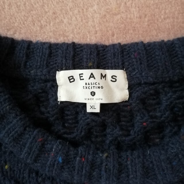 BEAMS(ビームス)のBEAMSニット★メンズ　未使用美品 メンズのトップス(ニット/セーター)の商品写真