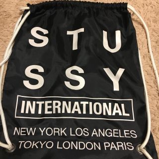 ステューシー(STUSSY)のSTUSSY☆ナップサック(リュック/バックパック)